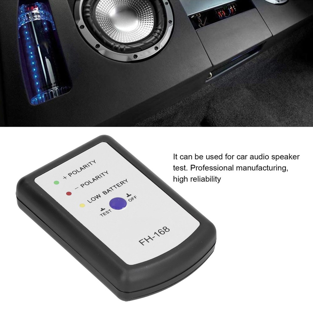 Phase Tester Speaker Horn Positive Negative Polarity PH Phasemeter For A