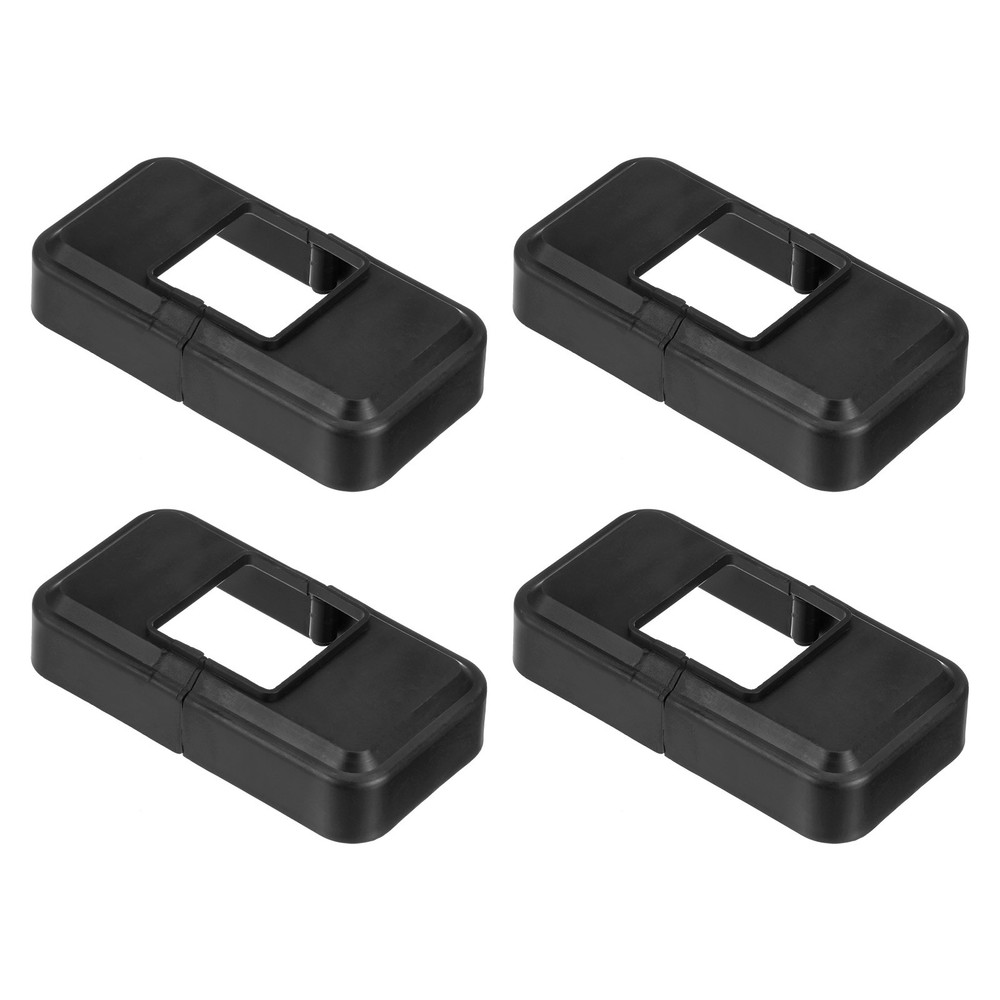 4-Pack Post Base Cover, Internal 1.26"x 1.26" Post Skirt Split Type for Railing
