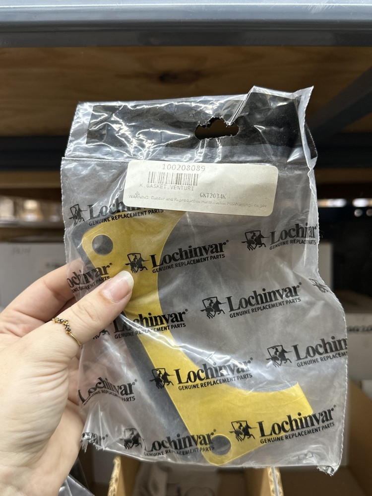100208089 | GKT2034K | Lochinvar Venturi Gasket