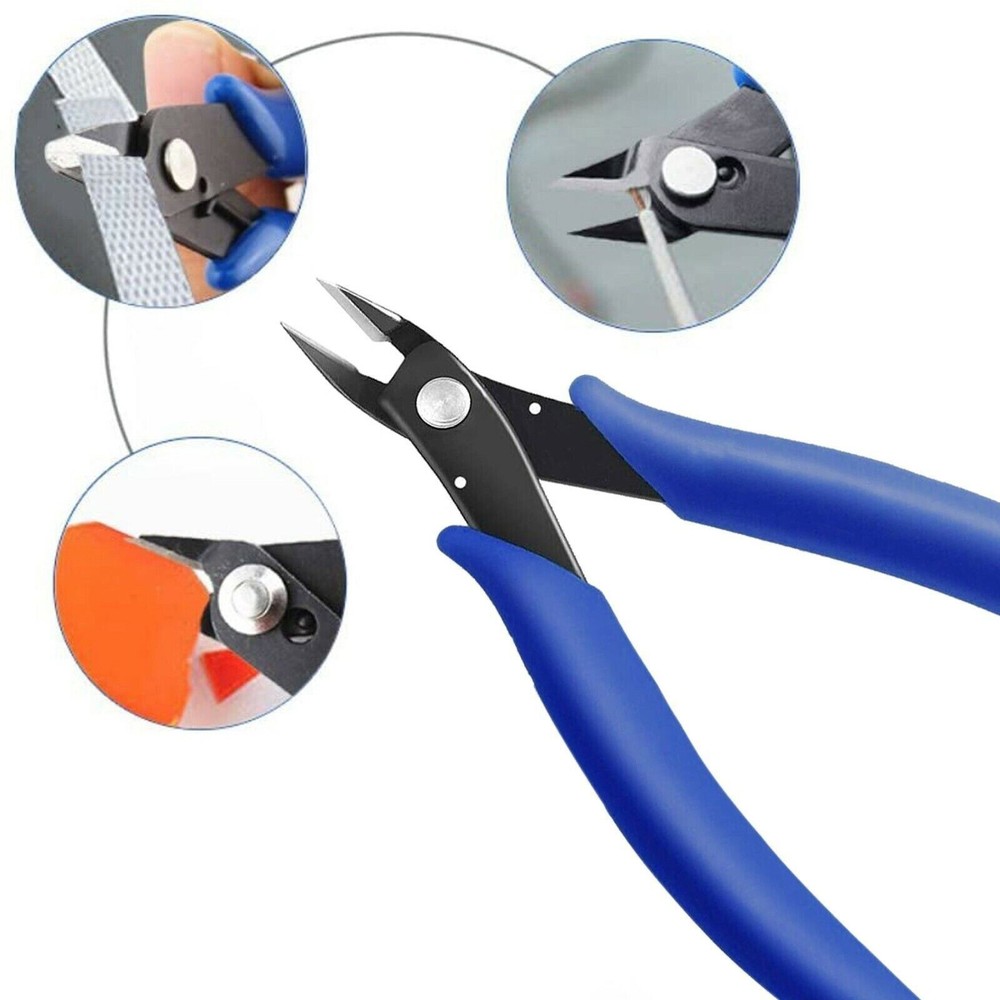 Electrical Cutting Plier Jewelry Wire Cable Cutter Tool Flush Pliers Side Snips