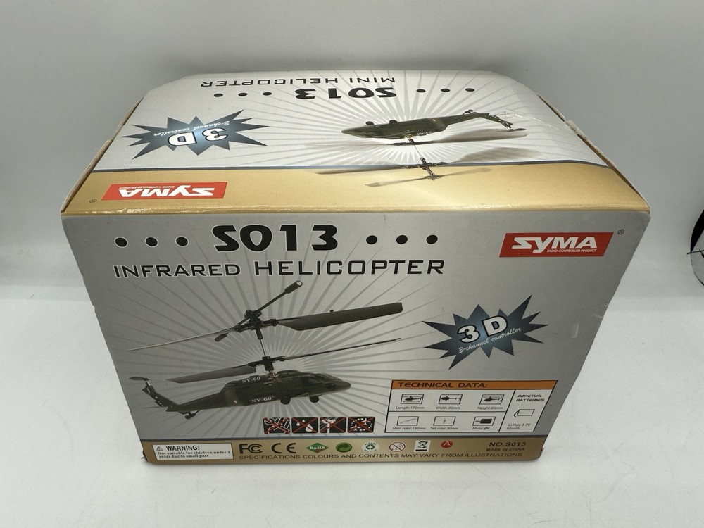 Syma S013 Mini Infrared Helicopter 3 Channel Controller