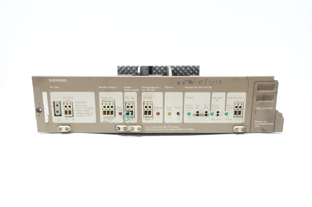 Siemens DIN 41752 Power Supply Module