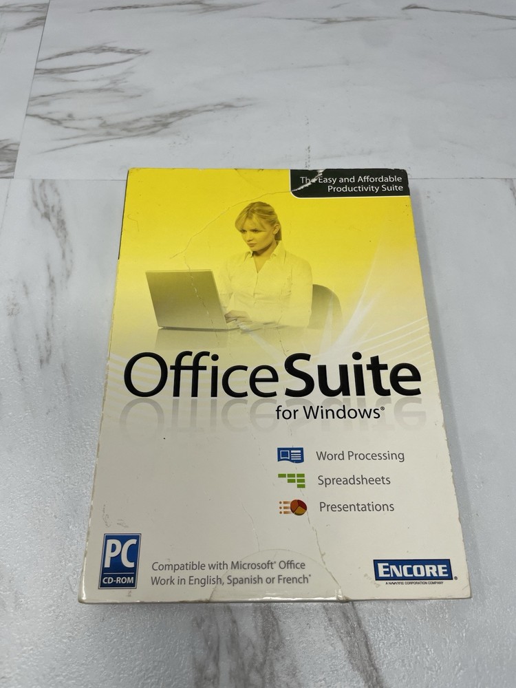 Encore Office Suite For Windows PC CD-ROM