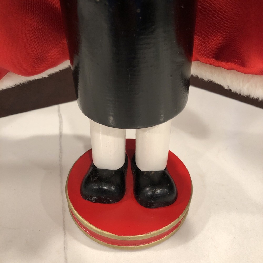 Nutcracker Cape Feather Hat Count Down Blocks on Tray 16”