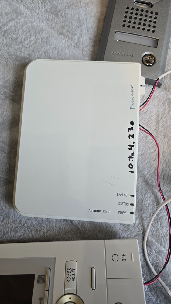 Used, Aiphone JKW-IP IP Adapter for JK Series Intercom System