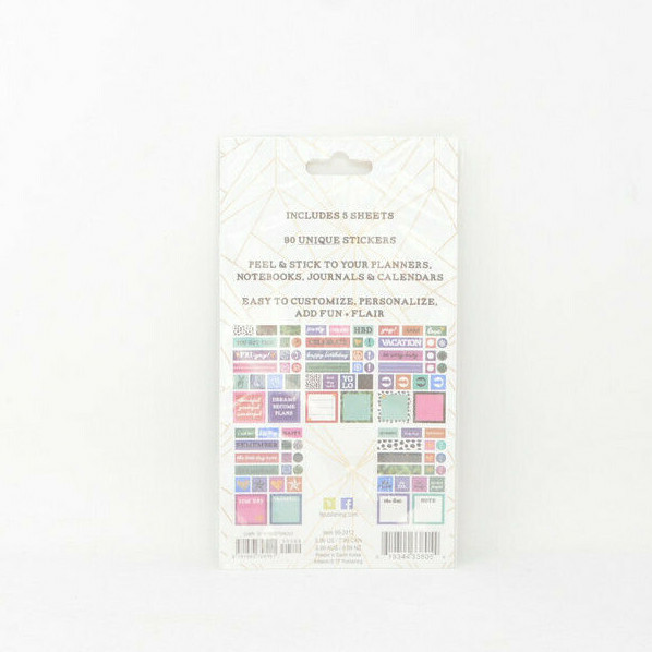 Planner Stickers, 5 Sheets