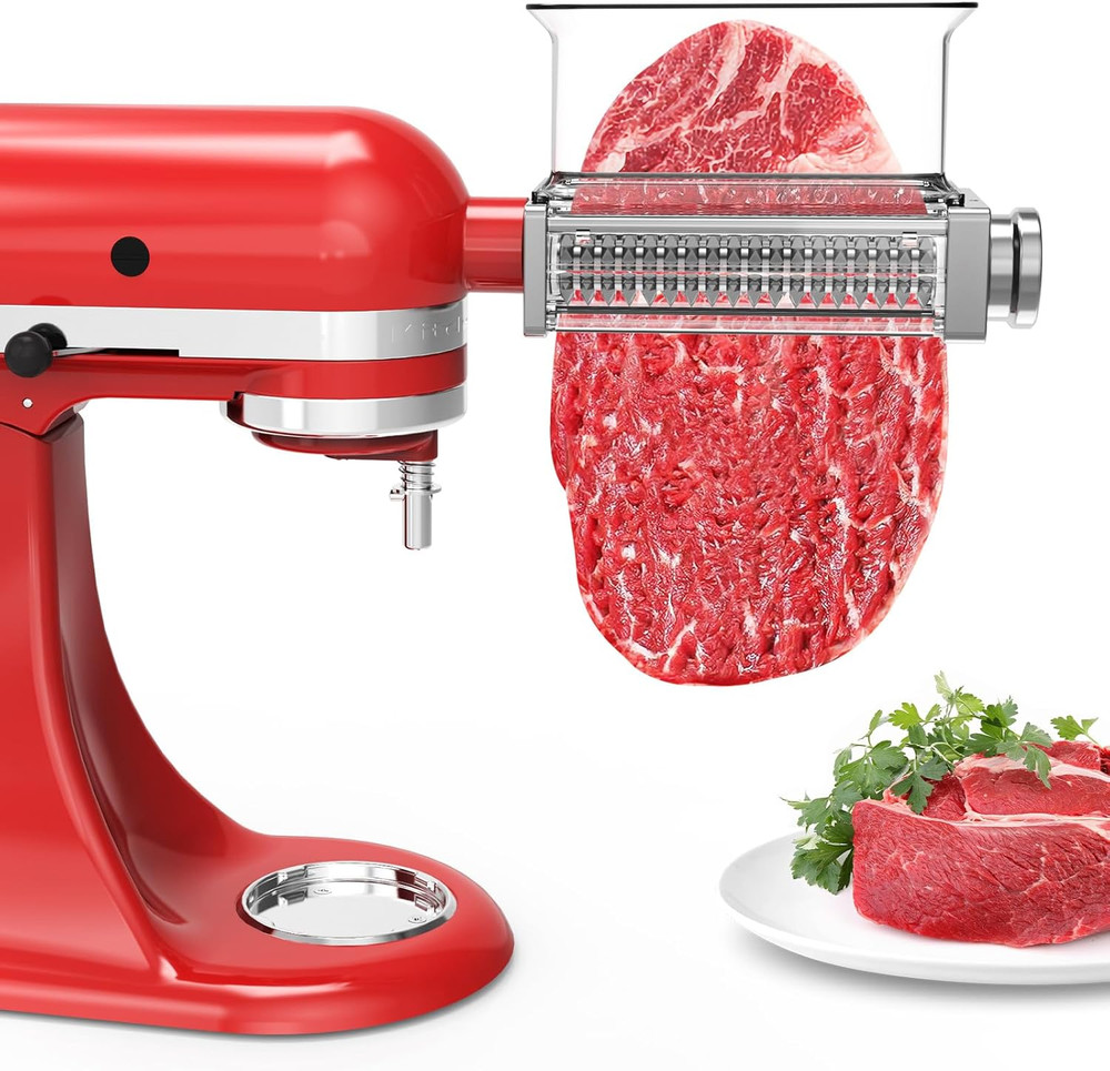 Adjustable Meat Tenderizer Attachment for Kitchenaid Stand Mixers – 3 Thickness