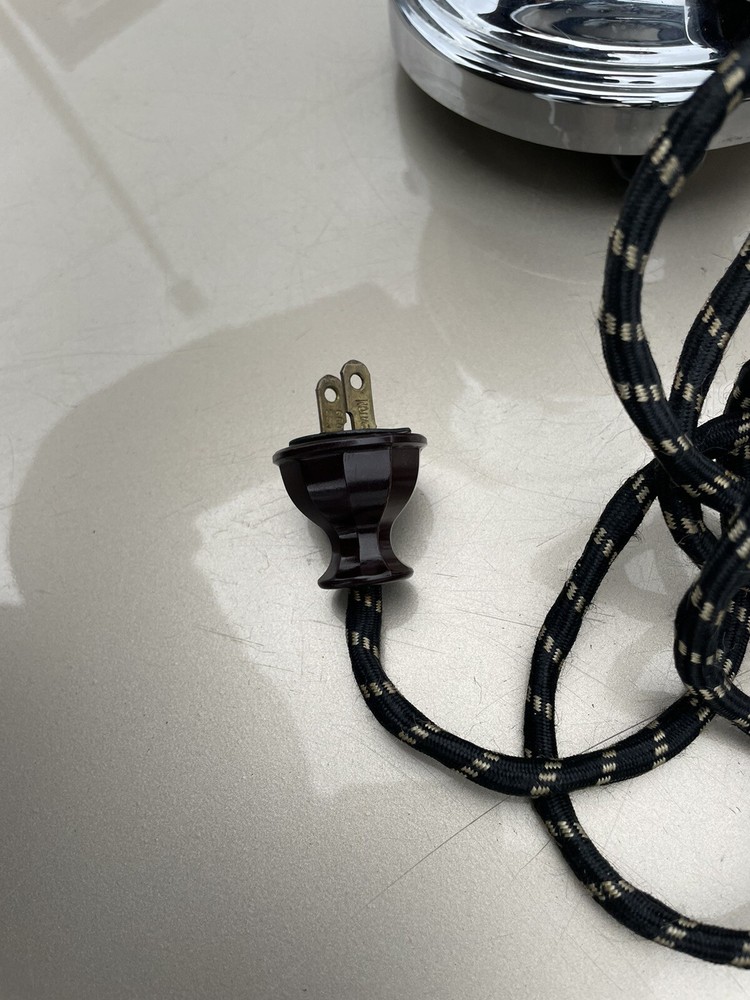 Art Deco No 96 Farberware Chrome Percolator Coffee Maker Set Bakelite