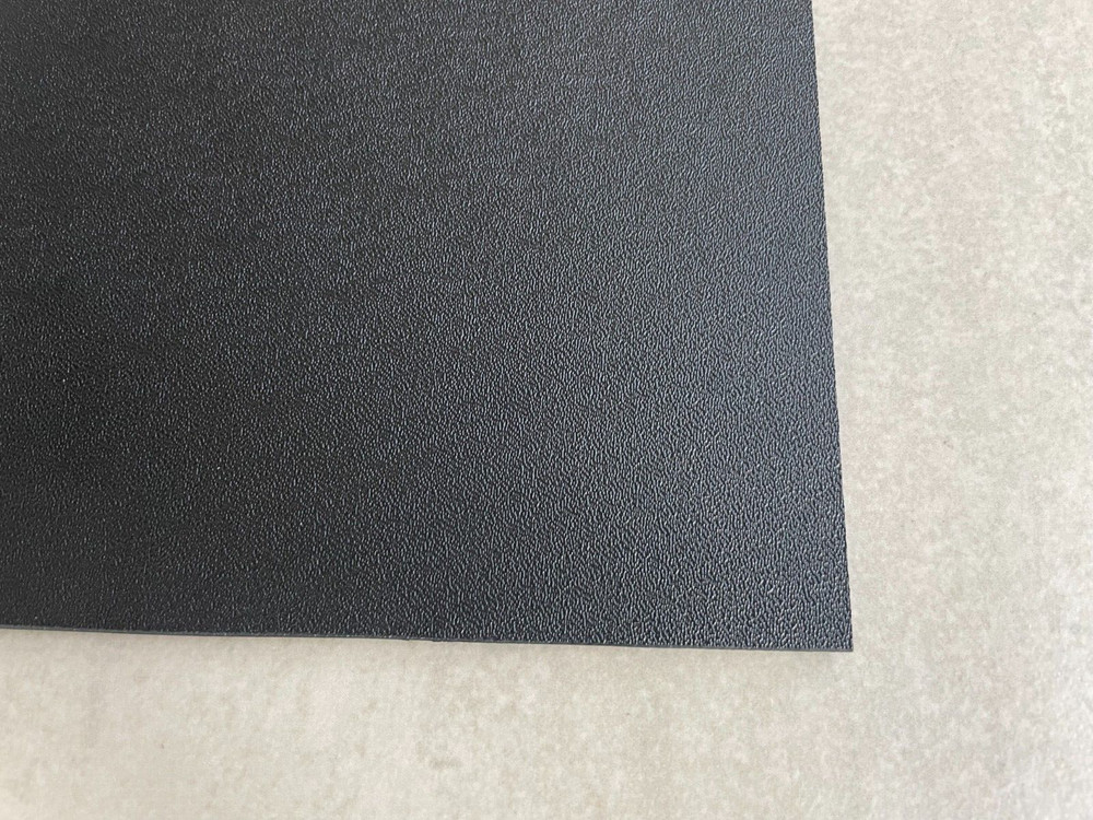 ABS Plastic Sheet Textured Black , 3mm. 883mm x 625mm.