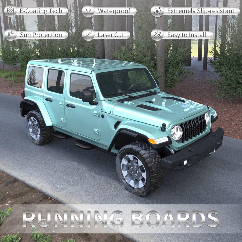 Running Boards For 2018-2025 / 20-25 4
