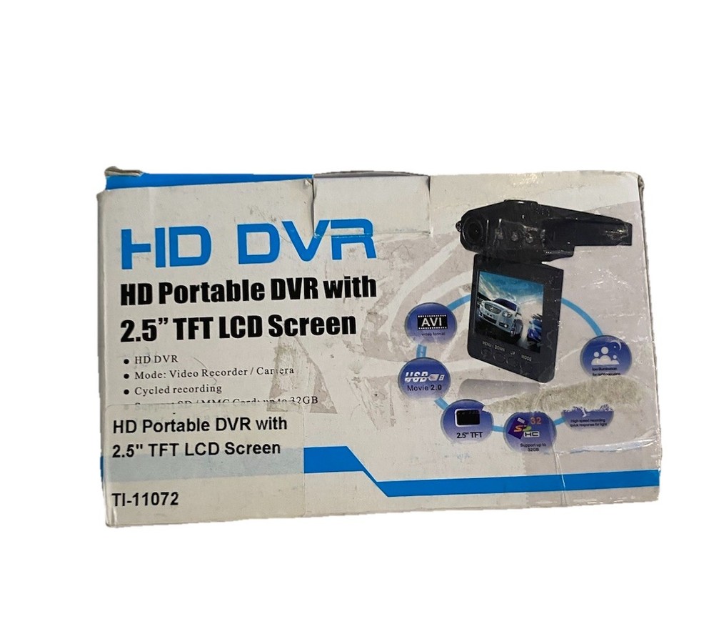 HD DVR HD Portable DVR With 2.5" TFT LCD Screen