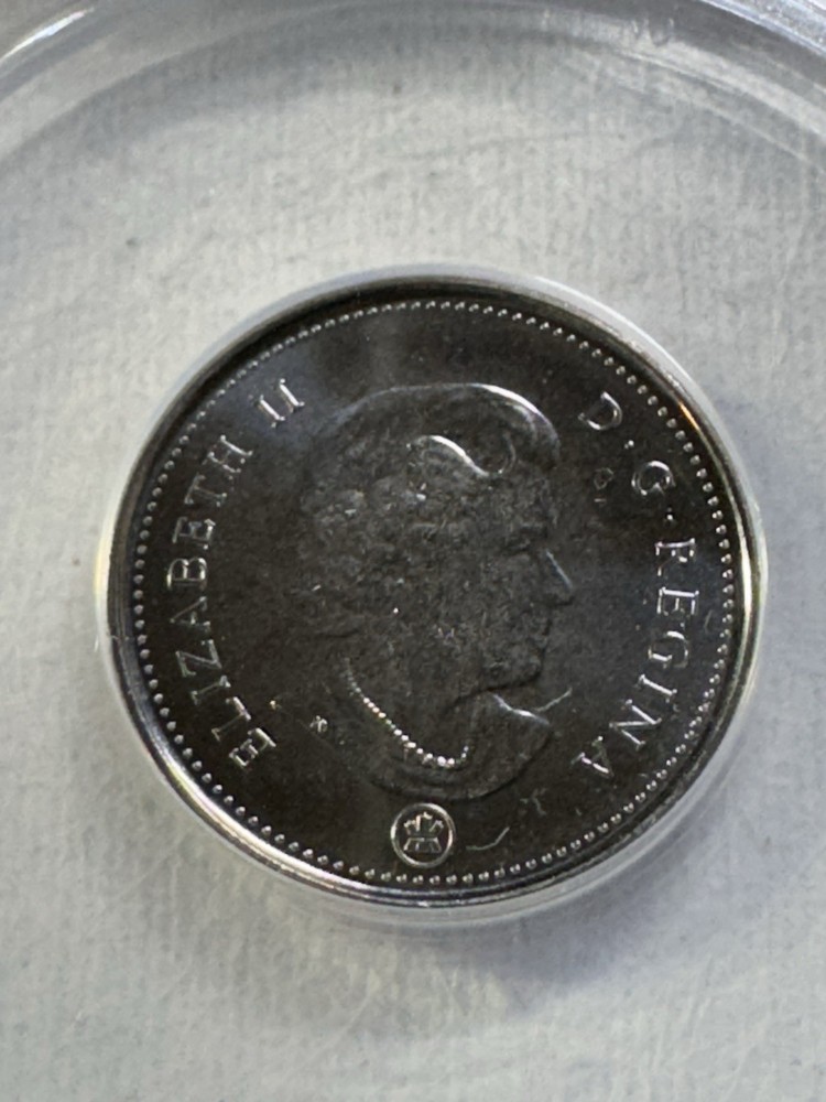 2013 Canada 5 Cents Graded MS 69 by ANACS