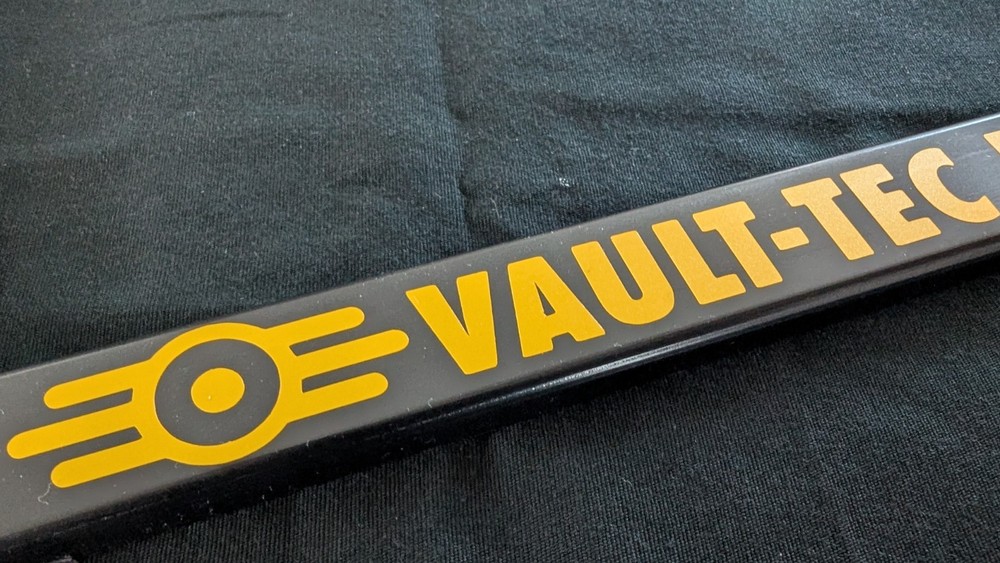 Vault-Tec Industries Plastic License Plate Frame Fallout