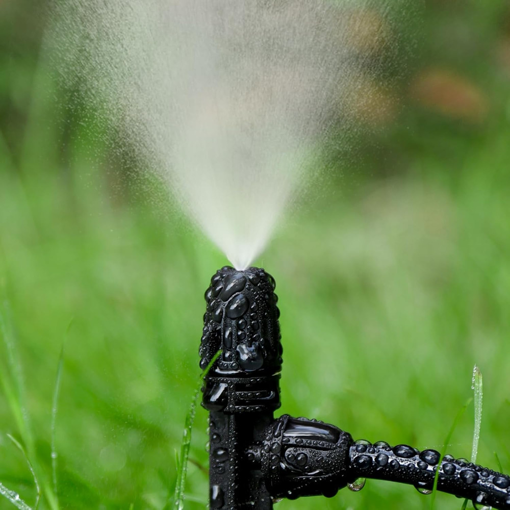 20 Pcs Drip Irrigation Misting Spray Emitters,360 Degree Adjustable Atomizing No