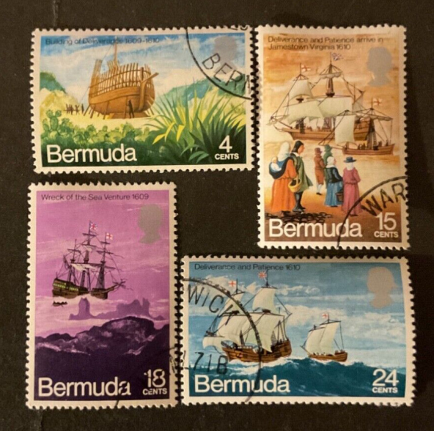 Stamps Bermuda #280-3 used