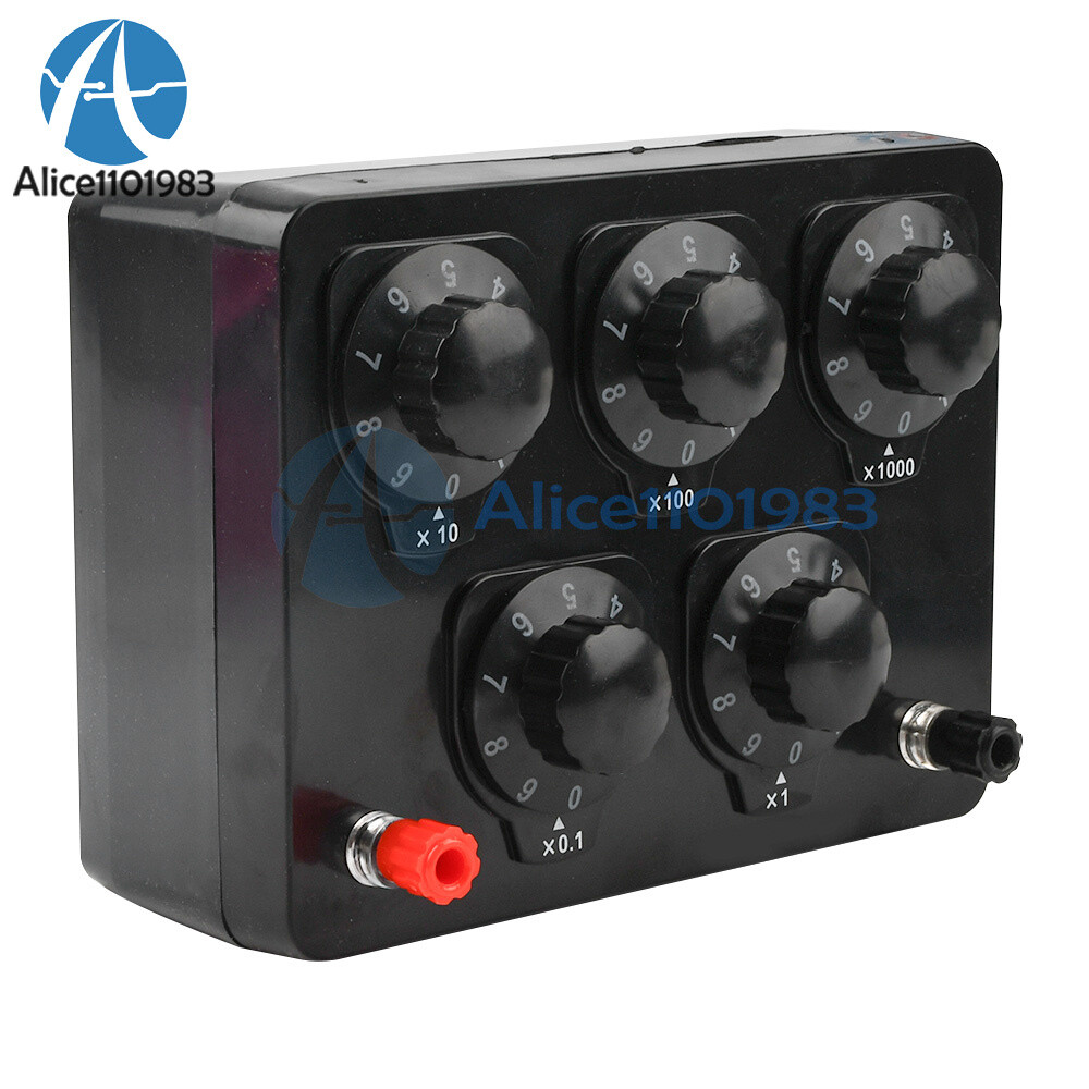 0-9999.9 Ohm Variable Resistance Box Decade Resistor For Physical Resistance