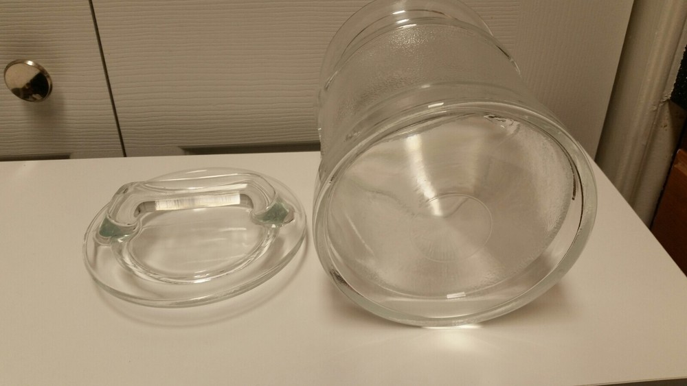 Glass Jar Trash Can Compost