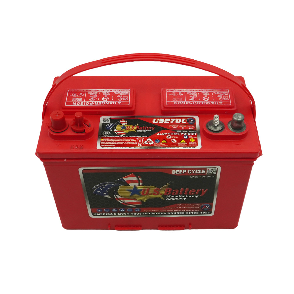 U.S. Battery US 27DC XC2 12V 105Ah Group 27 Deep Cycle Battery