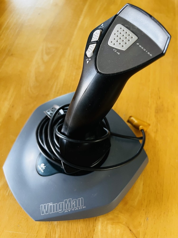 Logitech Wingman Attack 2 USB Joystick(Model J-UD11)