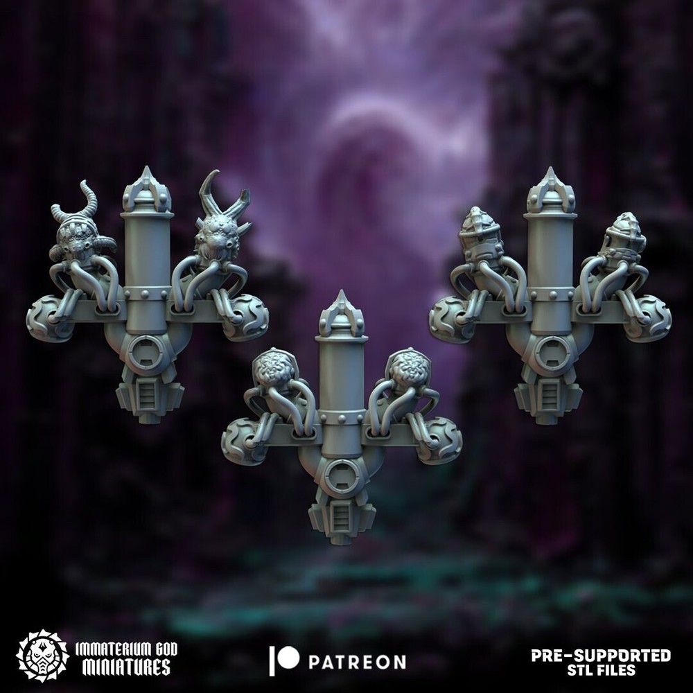 Eternal Punisher, Corrupted Warriors Bits Set - 40 Part Customization Bits Set.