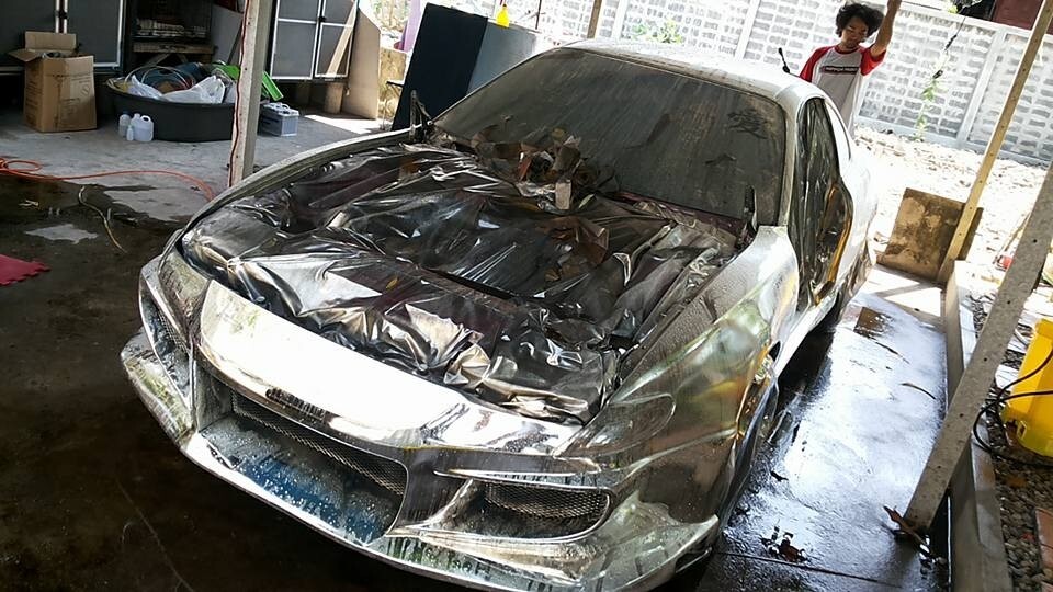 Spray on Chrome high Concentrate Solution