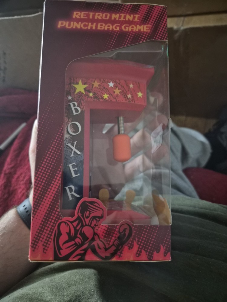 Knuckle Boxing Punchbag Classic Arcade