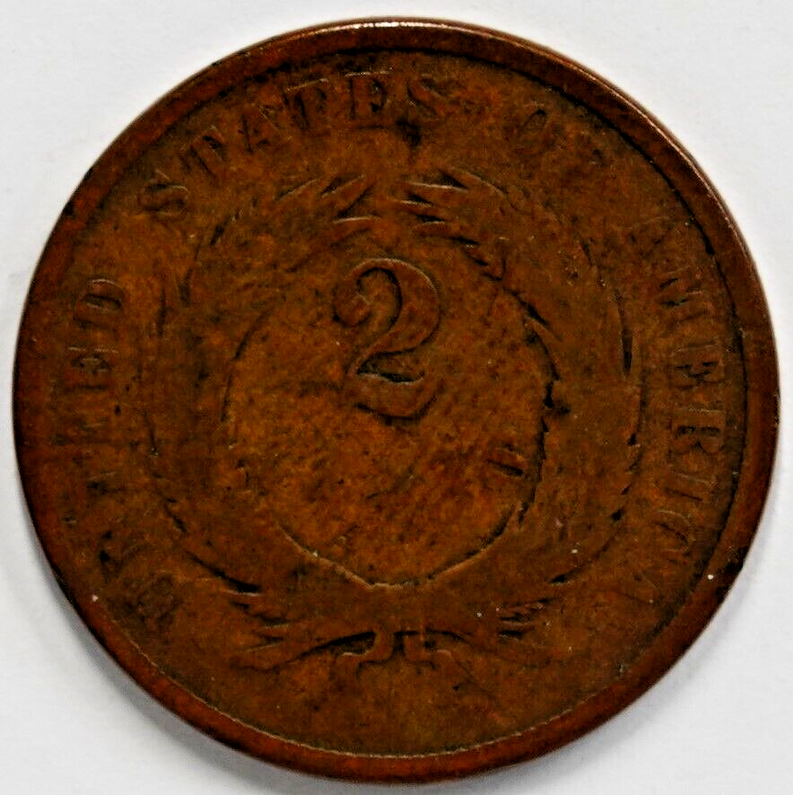 1869 Shield Two Cent Piece