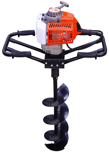 63cc Earth Auger Post Hole Digger 6 8 10 + extension Custom