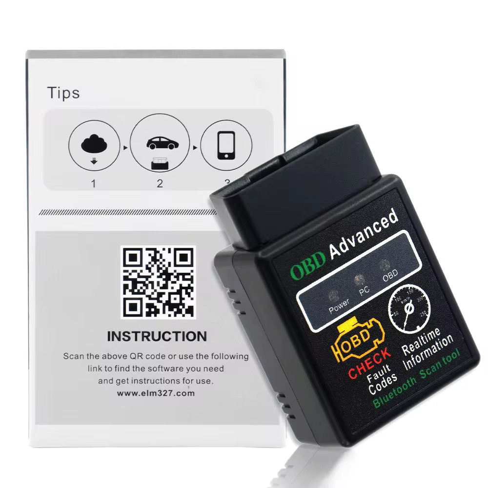 Car Bluetooth OBD2 Scanner Code Reader Automotive Diagnostic Tool OBDII ELM 327