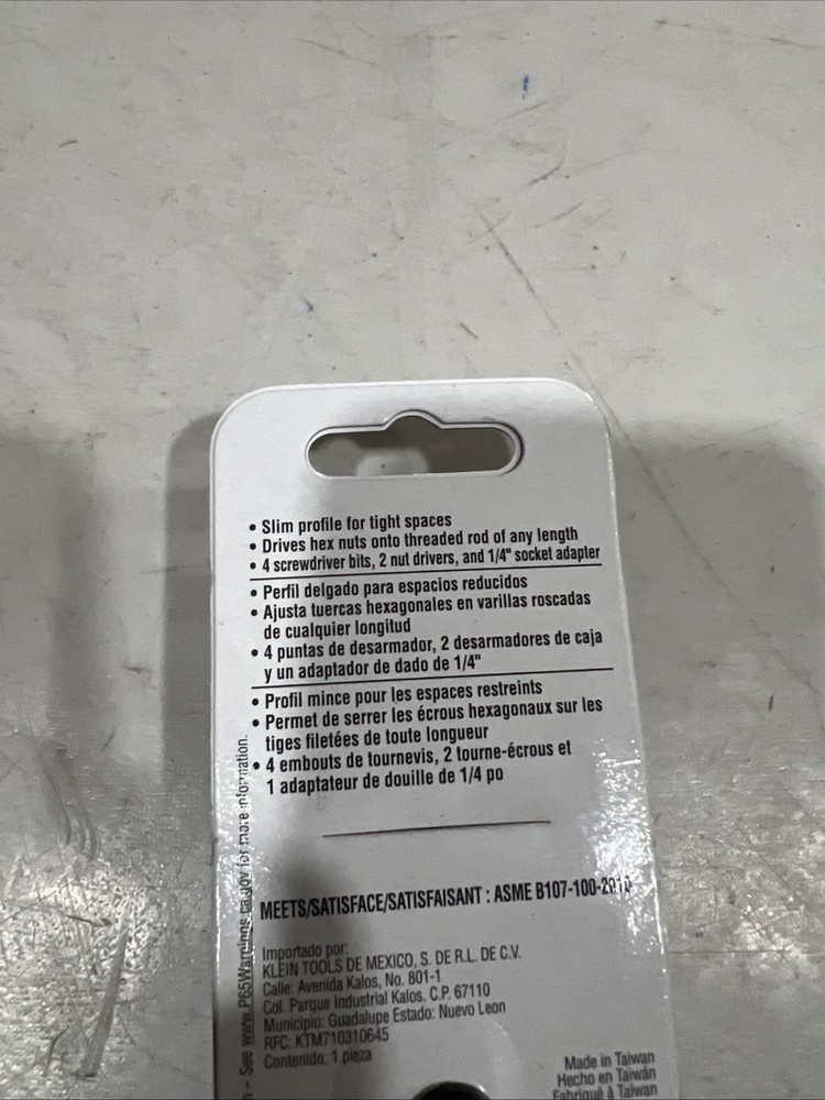 KLEIN TOOLS 65200 Ratchet Set, 5-Piece Mini Set Multi