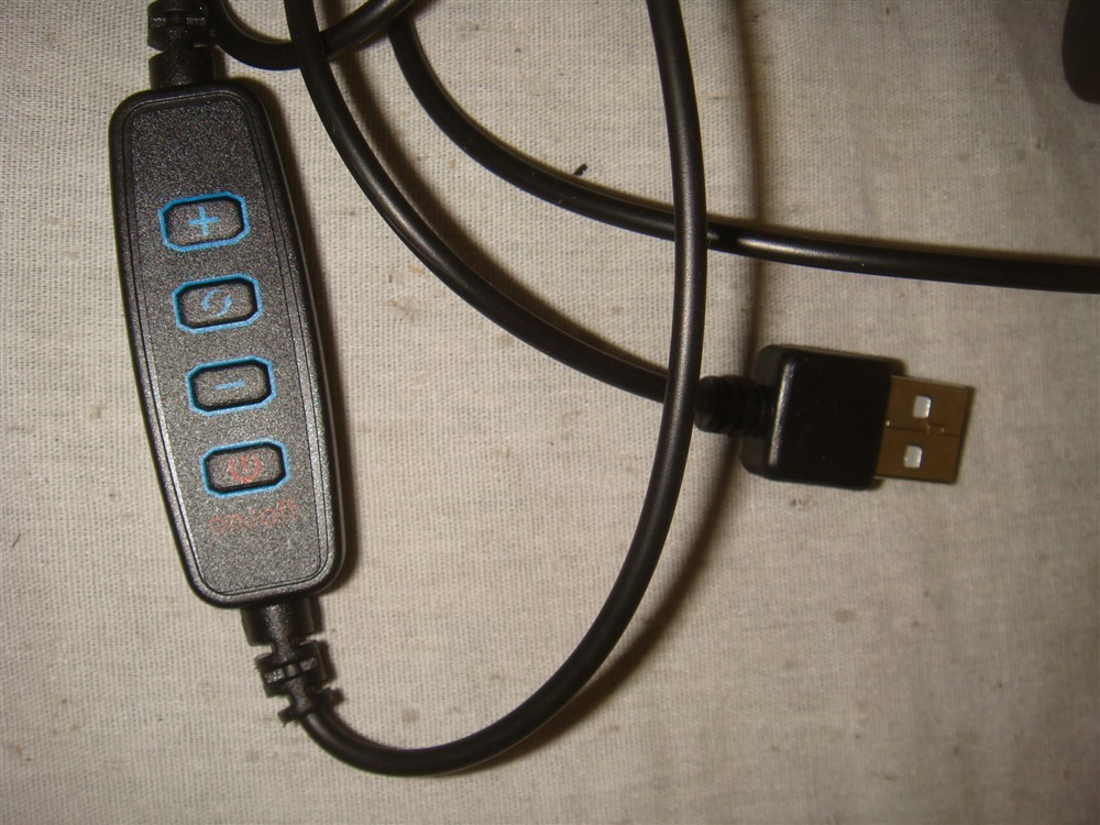 UBEESIZE 8 INCH USB POWERED SELFIE RING LIGHT WITH BALL MOUNT