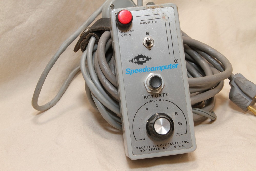 Ilex Speedcomputer Model 4-5 Electronic shutter release Controller