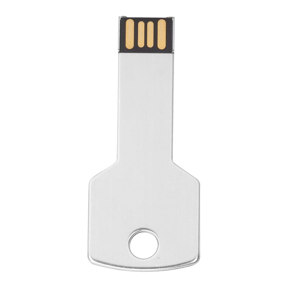 Cool Key Shape USB Flash Drive For Fast File Storage In Computer Silver