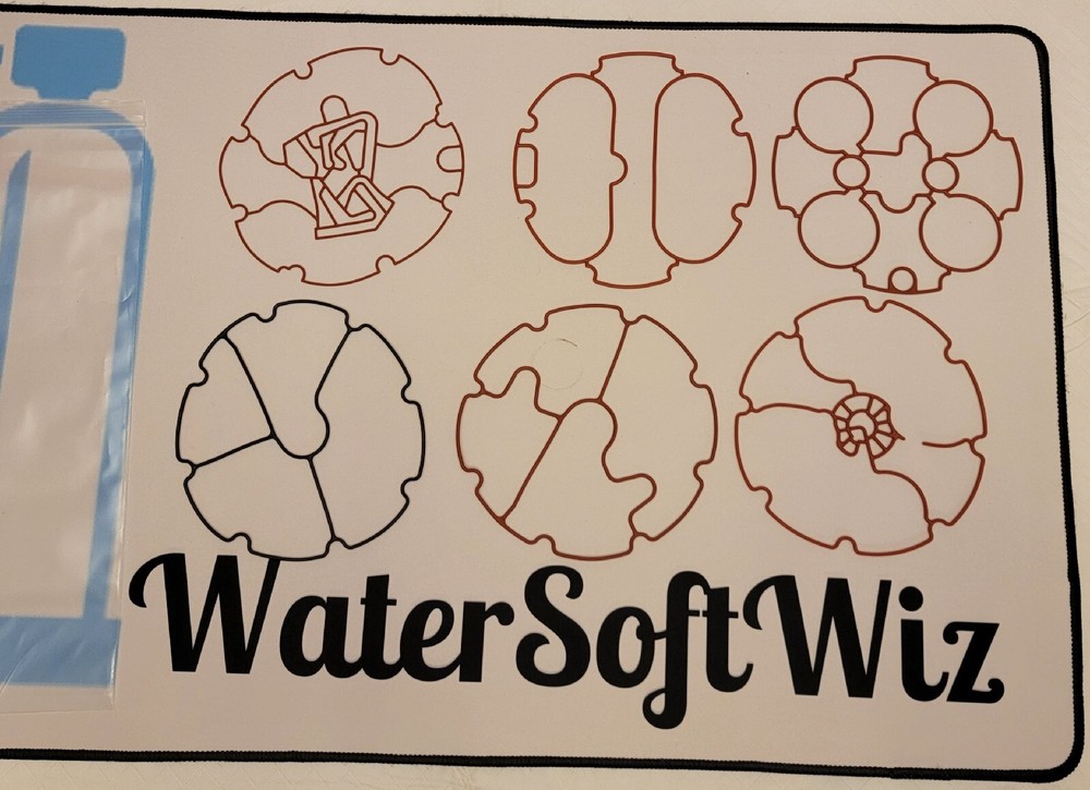 Kinetico Water Softener Level Seal Set of 5 - 1 of each Level - Many Models