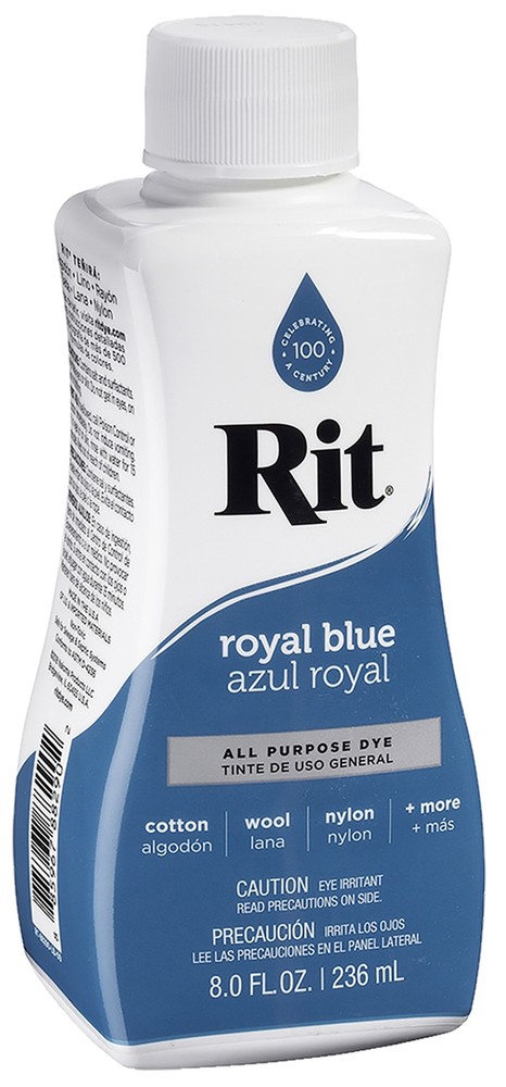Rit Dye Liquid 8oz Royal Blue