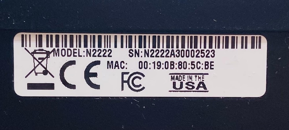 AMX N2222 NMX-DEC-N2222 SVSI DECODER