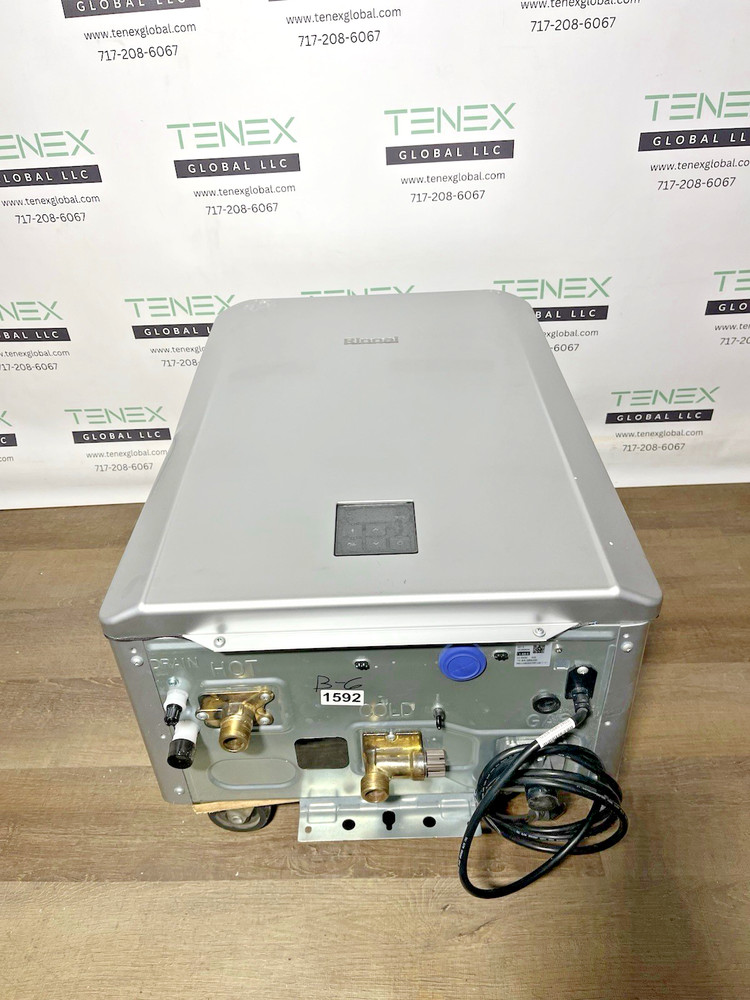 Rinnai RX199iN Tankless Water Heater 199k BTU Nat. Gas/Propane Gas (B-6 #1592)