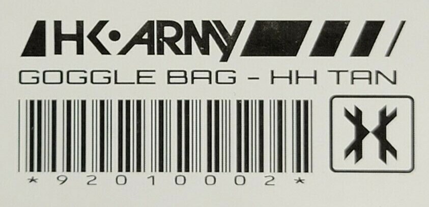 NEW HK Army Goggle Bag - HH Tan