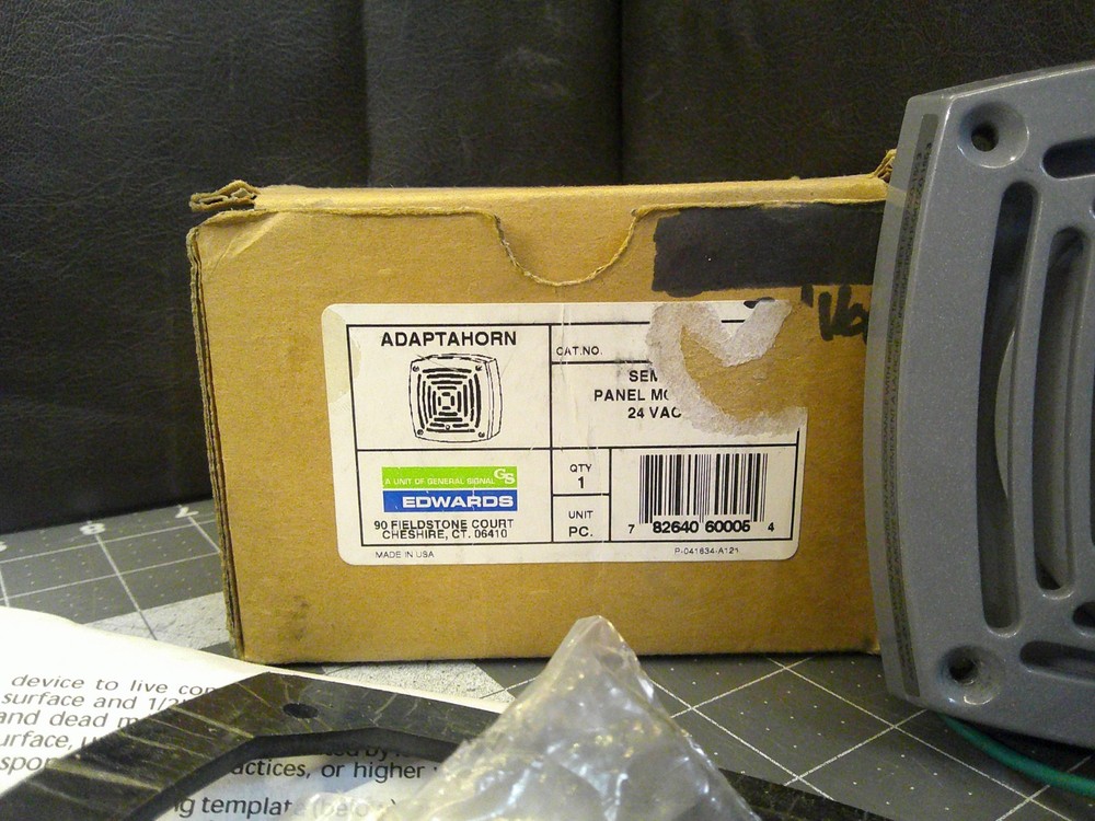 Edwards 870P-G5 24Vac Panel Mount Vibrating Horn