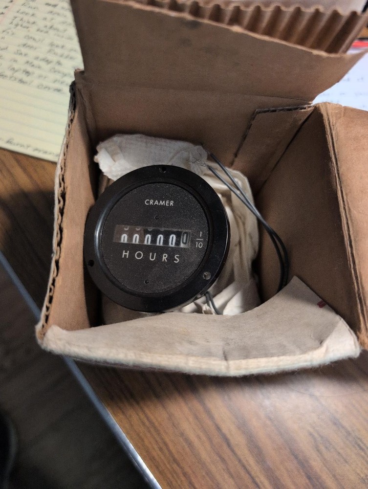 Cramer hours meter