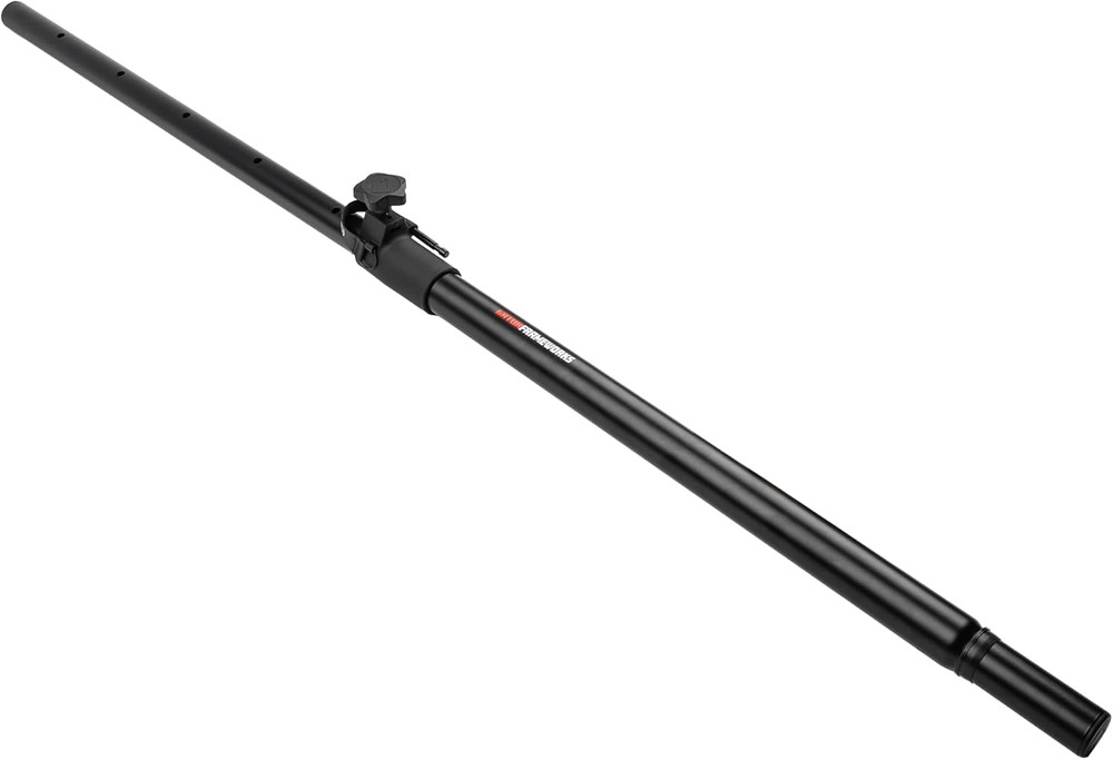 Gator Frameworks Standard Subwoofer/Speaker Pole Mount with Adjustable Height, (