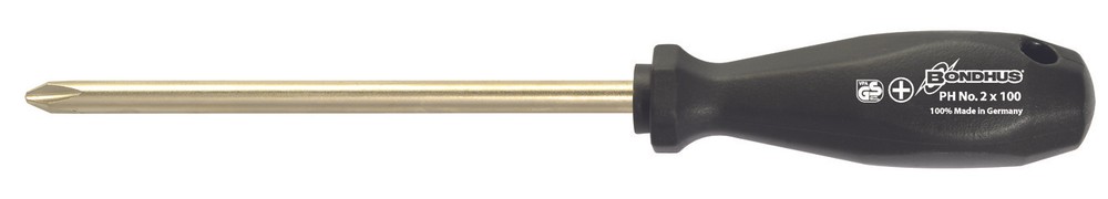 Bondhus PH2 x 4" BasicGrip™ Screwdriver