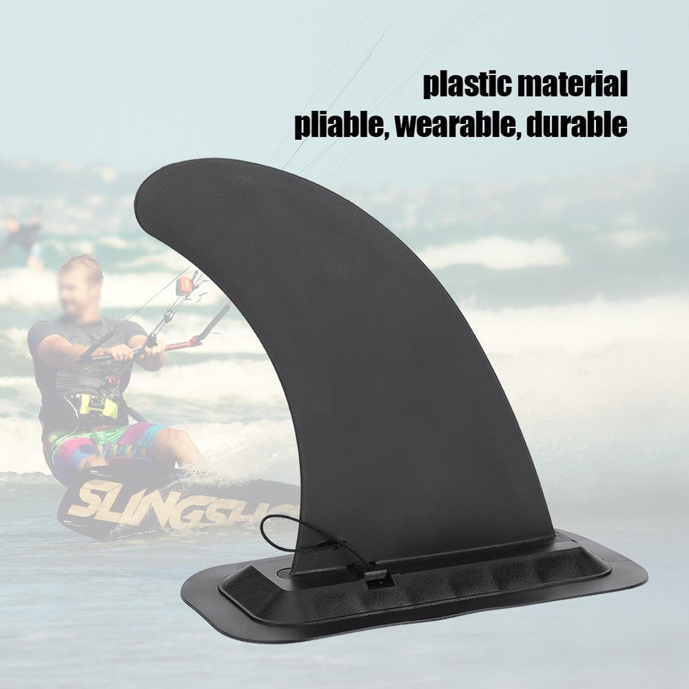 2pcs Detachable Surfboard Tail Rudder Fin Plastic