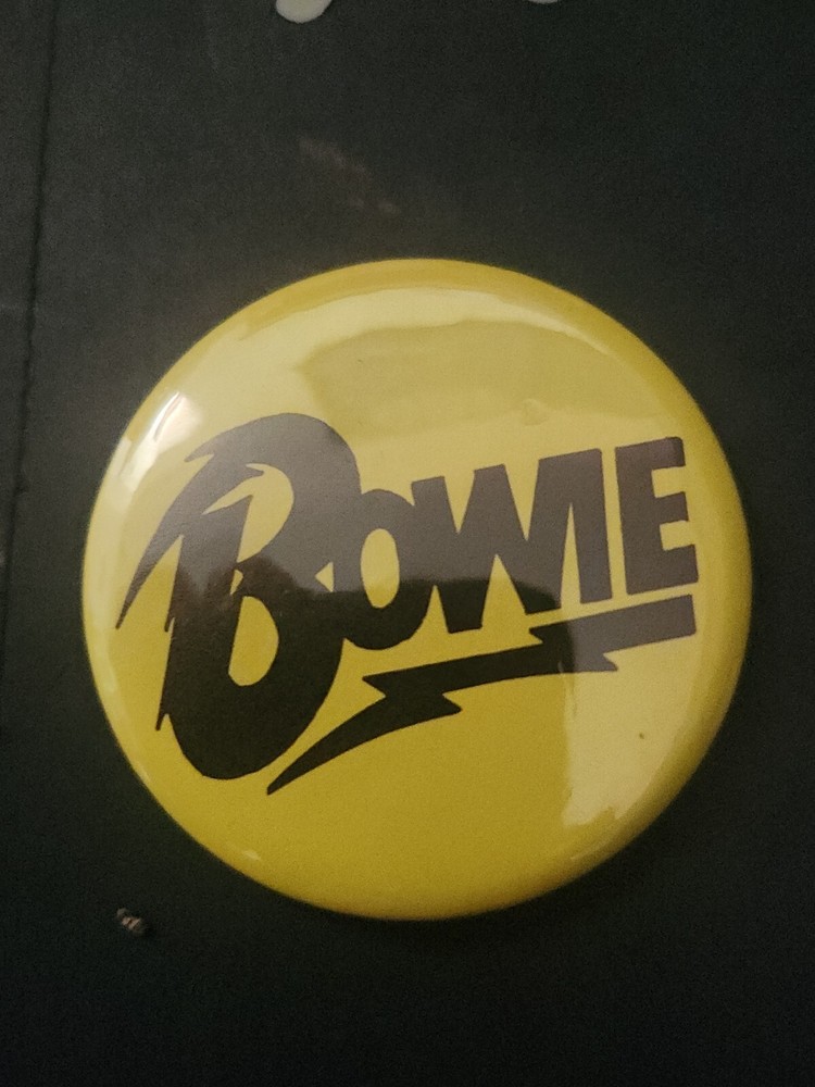 Vintage David Bowie 70s/80s Pin