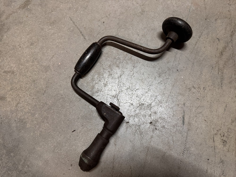 Vintage Crank Bit Hand Drill