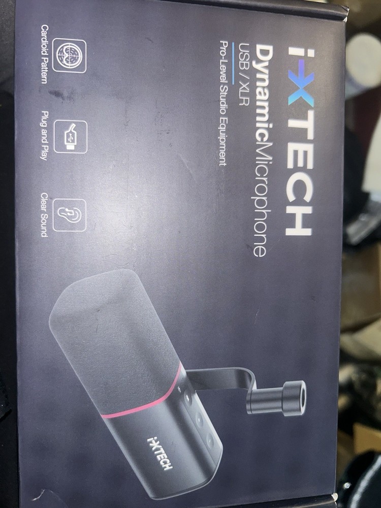 New IXtech Dynamic Microphone