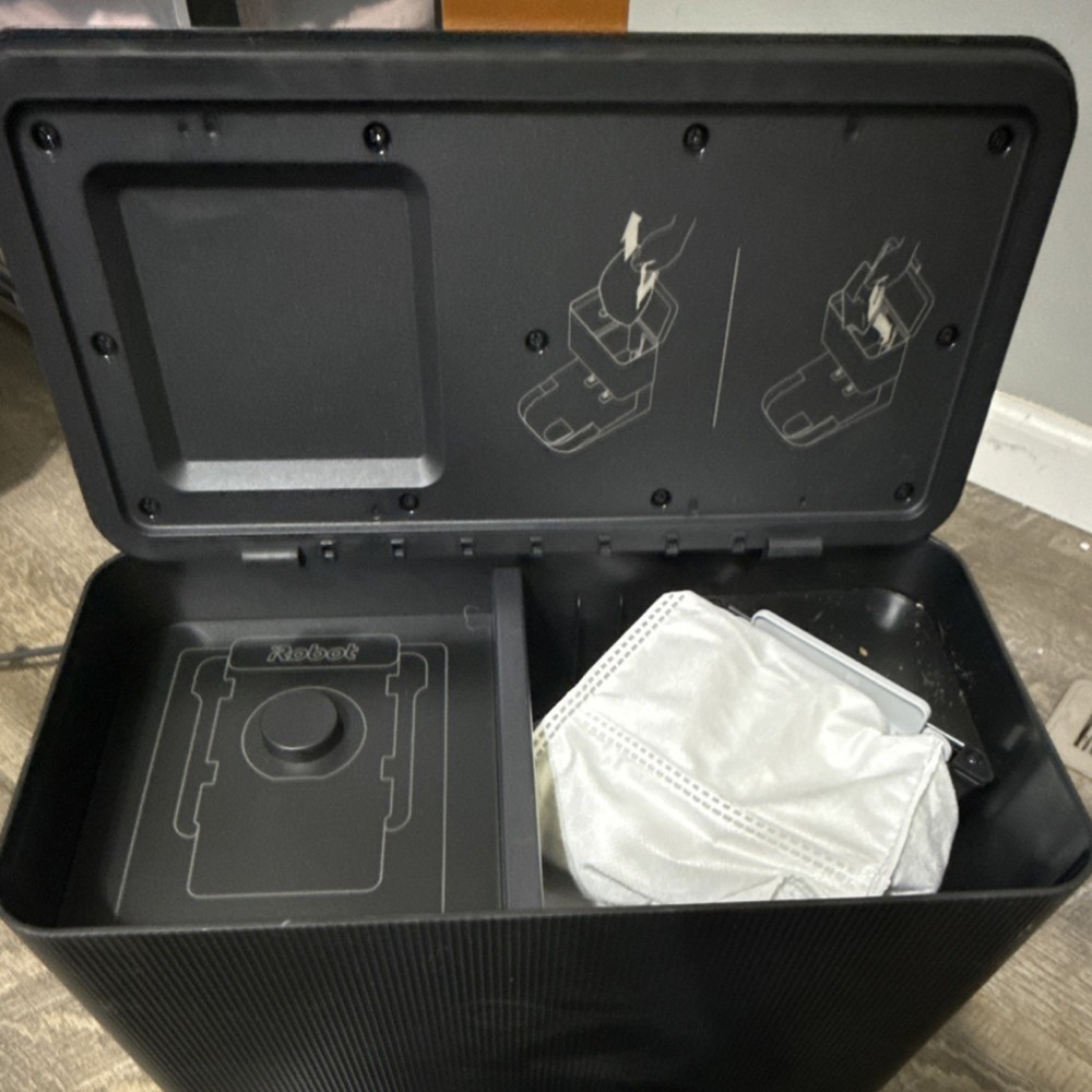 iRobot Self-Cleaning Robotic Vacuum & Mopper - Multi Surface Unit Black