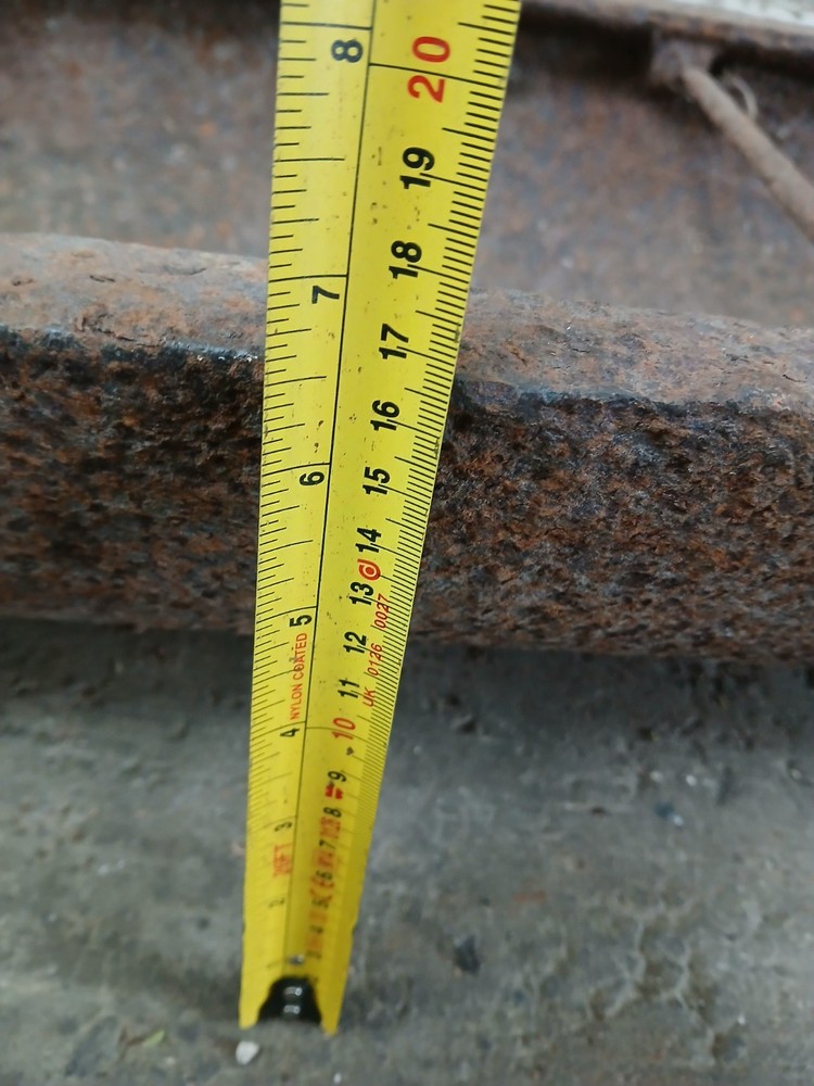 Reclaimed Cast Iron Trough 120cm long