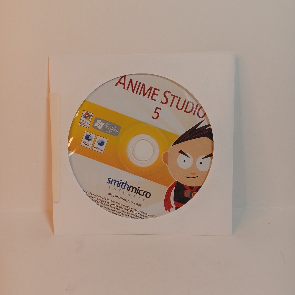 2008 Anime Studio Debut 5 OLD VERSION - Disc with code Only - No box