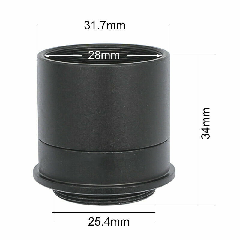 Astronomical Telescope Adapter 1.25" to C/CS Mount Thread Interface Converter